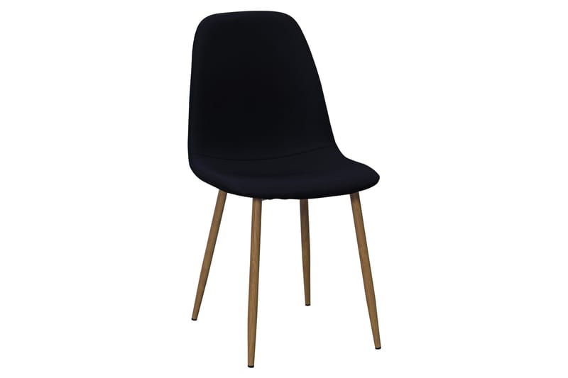 Richeto Matbord 210 cm ek +  6 st Nibe stol svart med ek ben - Natur/Svart - Products - Möbler - Bord & matgrupp - Matgrupp
