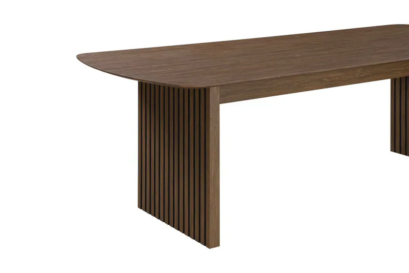 Richeto Matbord Rökt Ek 180 cm - Brun/Ribbad - Products - Möbler - Bord & matgrupp - Matbord & köksbord