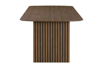 Richeto Matbord Rökt Ek 180 cm - Brun/Ribbad - Products - Möbler - Bord & matgrupp - Matbord & köksbord