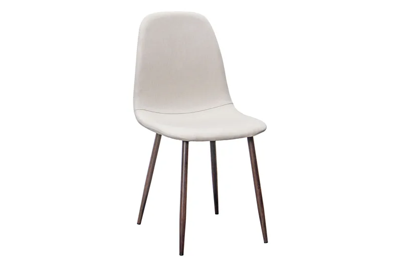 Richeto Matbord Rökt Ek 210 cm valnöt +  8 st Nibe stol beige med valnöt ben - Brun/Beige - Products - Möbler - Bord & matgrupp - Matgrupp