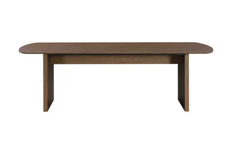 Richeto Matbord Rökt Ek 240 cm - Brun/Ribbad - Products - Möbler - Bord & matgrupp - Matbord & köksbord