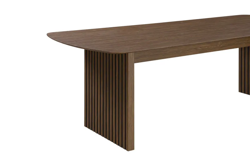 Richeto Matbord Rökt Ek 240 cm - Brun/Ribbad - Products - Möbler - Bord & matgrupp - Matbord & köksbord
