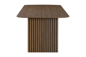 Richeto Matbord Rökt Ek 240 cm - Brun/Ribbad - Products - Möbler - Bord & matgrupp - Matbord & köksbord