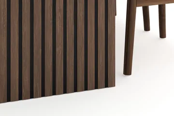 Richeto Matgrupp Rökt Ek 240 cm med 6 Dastoori Matstolar - Rökt ek - Products - Möbler - Bord & matgrupp - Matgrupp