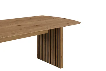 Richeto Stort Ribbat Matbord 240x100 cm med Trä- och Ekutseende - Natur - Products - Möbler - Bord & matgrupp - Matbord & köksbord
