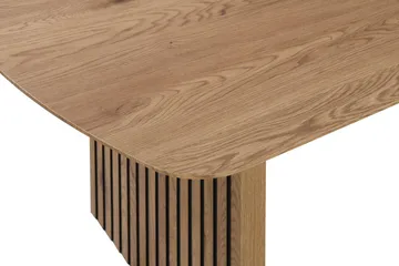 Richeto Stort Ribbat Matbord 240x100 cm med Trä- och Ekutseende - Natur - Products - Möbler - Bord & matgrupp - Matbord & köksbord