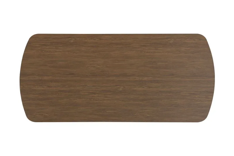 Richeto Stort Ribbat Matbord 240x100 cm med Trä- och Rökt Ek-utseende - Mörkbrun - Products - Möbler - Bord & matgrupp - Matbord & köksbord