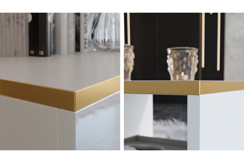 Royston Soffbord 100 cm - Vit - Products - Möbler - Bord & matgrupp - Soffbord