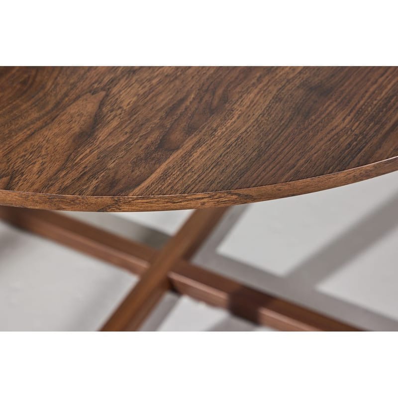 Runt matbord Durango - Valnöt - Products - Möbler - Bord & matgrupp - Matbord & köksbord