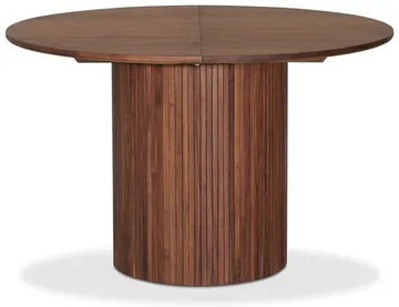 Runt matbord valnöt Ø115-160 cm - Nova - Valnöt - Products - Möbler - Bord & matgrupp - Matbord & köksbord