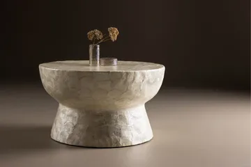 Sandön Soffbord 70 cm Rund - Ljusgrå - Products - Möbler - Bord & matgrupp - Soffbord