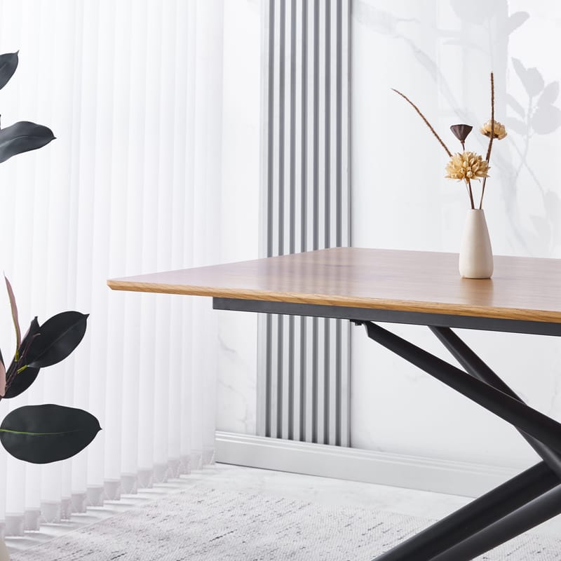 Santos matbord ek 160x90 cm - Ek - Products - Möbler - Bord & matgrupp - Matbord & köksbord