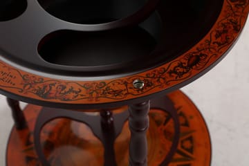 Barglob - Da Vinci - Jordglob som bar - brun - Products - Möbler - Bord & matgrupp - Serveringsvagn & serveringsbord - Barglob & jordglobsbar