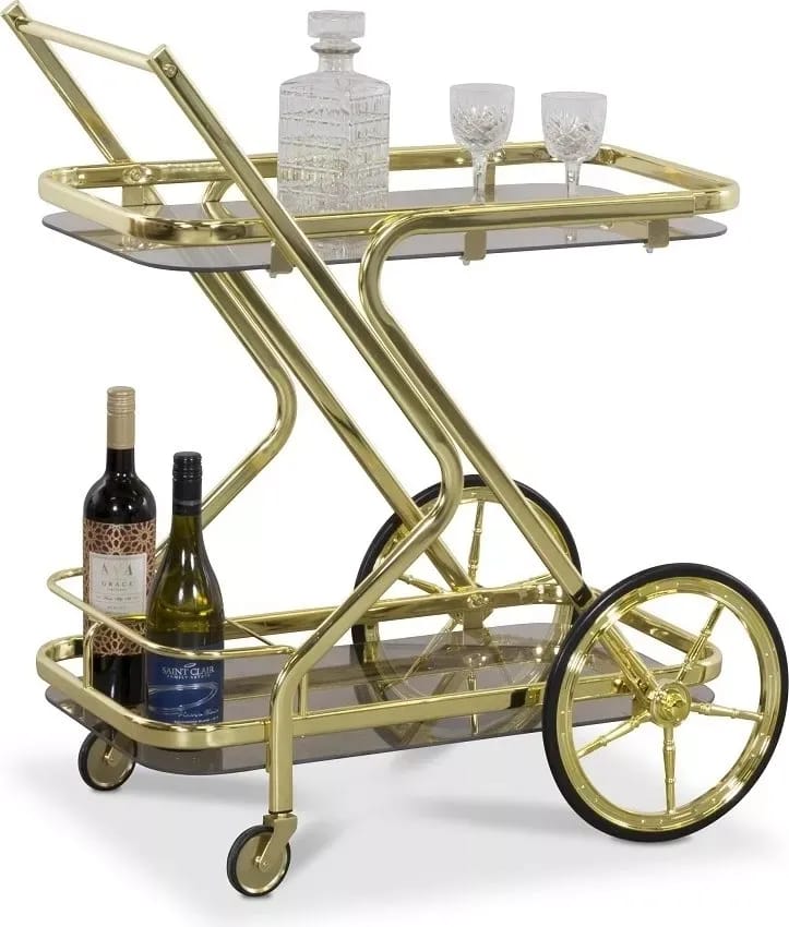 Barvagn i mässing - Winchester - mässing - Products - Möbler - Bord & matgrupp - Serveringsvagn & serveringsbord - Rullvagn, rullbord & serveringsbord
