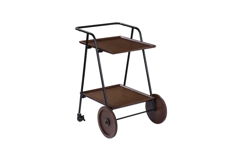 Eahbus Drinkvagn - Svart - Products - Möbler - Bord & matgrupp - Serveringsvagn & serveringsbord - Rullvagn, rullbord & serveringsbord