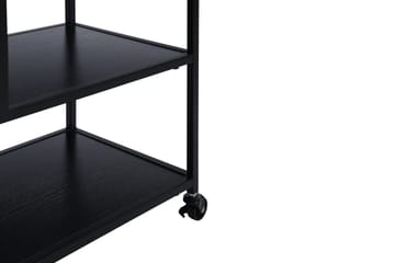 Hermes Rullvagn 86cm - Svart - Products - Möbler - Bord & matgrupp - Serveringsvagn & serveringsbord - Rullvagn, rullbord & serveringsbord