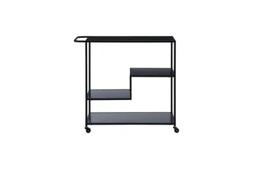 Hermes Rullvagn 86cm - Svart - Products - Möbler - Bord & matgrupp - Serveringsvagn & serveringsbord - Rullvagn, rullbord & serveringsbord