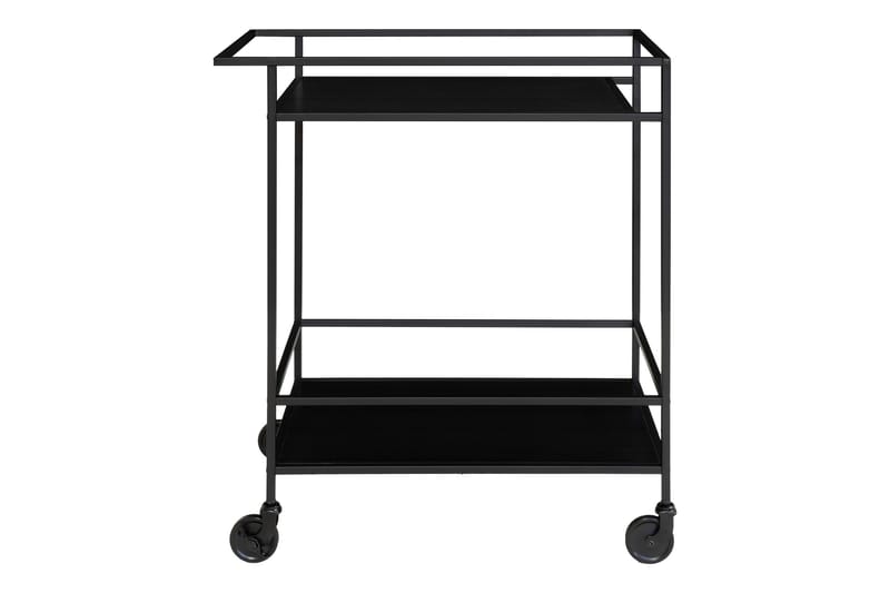 Thomasboro Drinkvagn 40x68 cm - Svart - Products - Möbler - Bord & matgrupp - Serveringsvagn & serveringsbord - Rullvagn, rullbord & serveringsbord