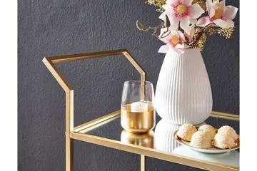 Tultered Serveringsvagn - Guld - Products - Möbler - Bord & matgrupp - Serveringsvagn & serveringsbord - Rullvagn, rullbord & serveringsbord