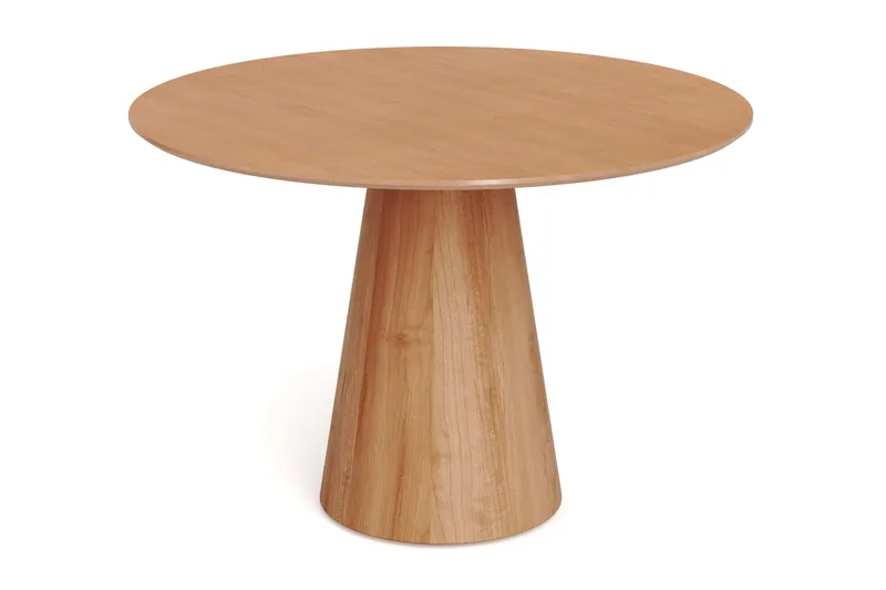 Siena Litet Matbord Runt 110cm Fanér - Ek - Products - Möbler - Bord & matgrupp - Matbord & köksbord
