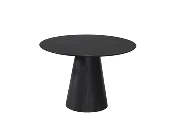Siena Litet Matbord Runt 110cm Fanér - Svart - Products - Möbler - Bord & matgrupp - Matbord & köksbord