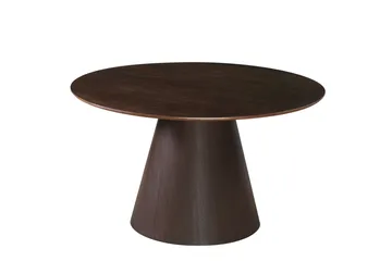 Siena Matbord Runt 130cm - Rökt ek - Products - Möbler - Bord & matgrupp - Matbord & köksbord