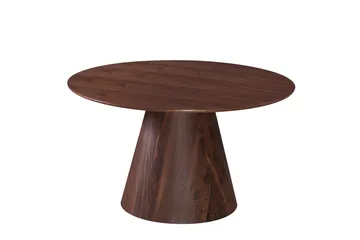 Siena Matbord Runt 130cm - Valnöt - Products - Möbler - Bord & matgrupp - Matbord & köksbord