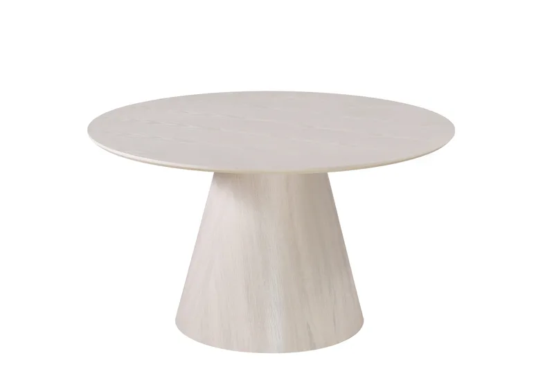 Siena Matbord Runt 130cm - Whitewash - Products - Möbler - Bord & matgrupp - Matbord & köksbord