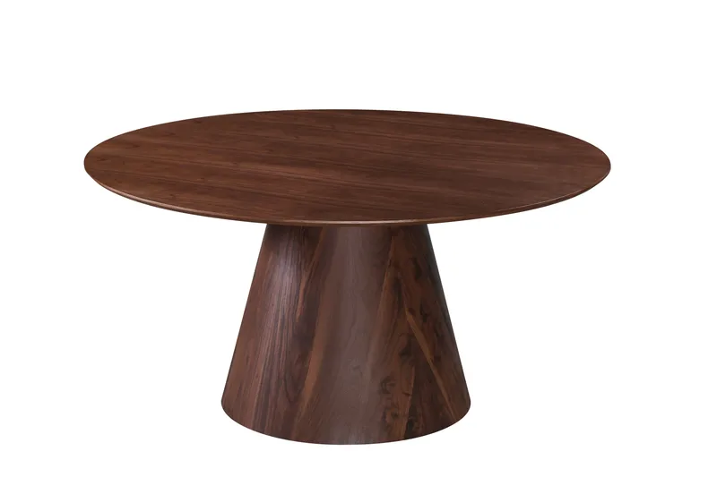 Siena Matbord Runt 150cm - Valnöt - Products - Möbler - Bord & matgrupp - Matbord & köksbord