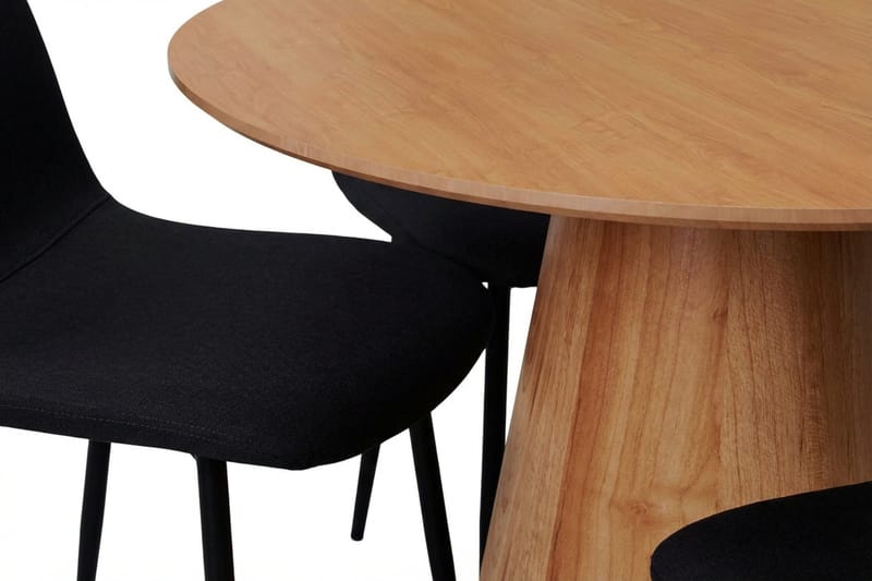 Siena Matgrupp runt 110 cm Ek med 4 Nibe Matstolar - Ek - Products - Möbler - Bord & matgrupp - Matgrupp