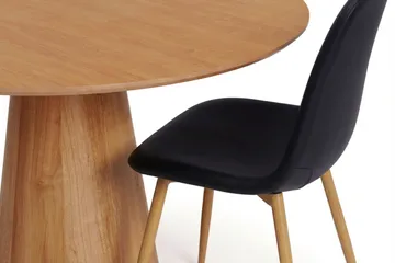 Siena Matgrupp runt 110 cm Ek med 4 Nibe Matstolar - Ek - Products - Möbler - Bord & matgrupp - Matgrupp