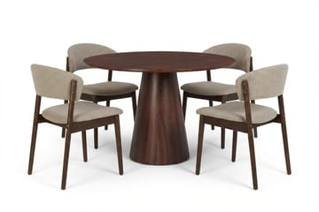 Walnut/Greige - Valnöt