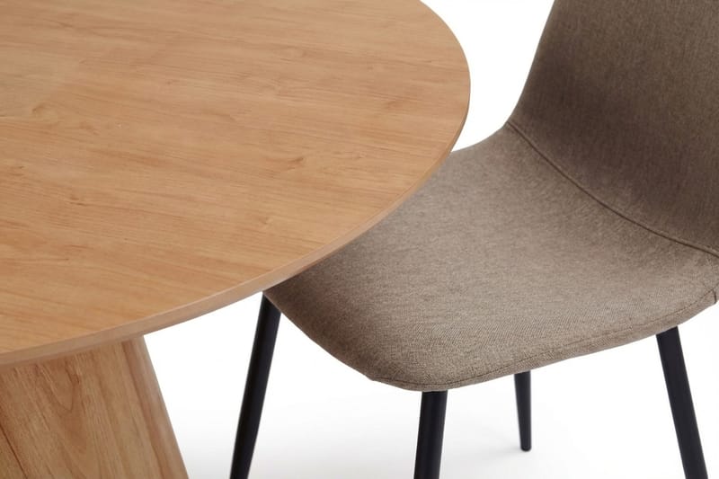 Siena Matgrupp runt 130 cm Ek med 6 Nibe Matstolar - Ek - Products - Möbler - Bord & matgrupp - Matgrupp