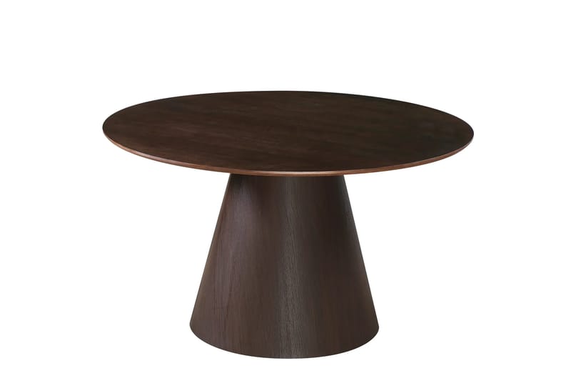 Siena Matgrupp runt 130 cm Rökt Ek med 6 Elsie Matstolar - Rökt ek/Beige - Products - Möbler - Bord & matgrupp - Matgrupp