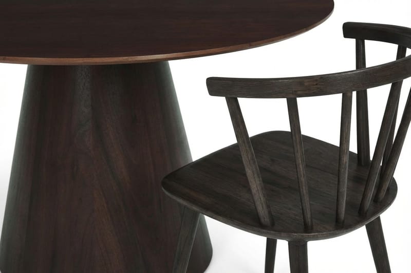 Siena Matgrupp runt 130 cm Rökt Ek med 6 Tyrö Matstolar - Rökt ek - Products - Möbler - Bord & matgrupp - Matgrupp