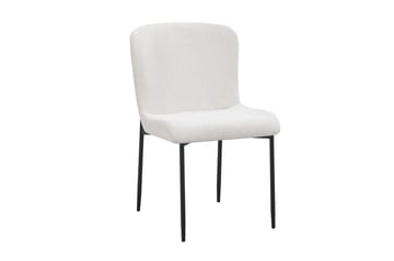 Siena Matgrupp runt 150 cm Rökt Ek med 6 Elsie Matstolar - Rökt ek/Vit - Products - Möbler - Bord & matgrupp - Matgrupp