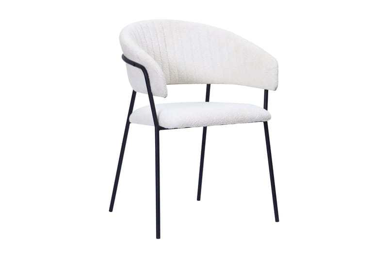 Siena Matgrupp runt 150 cm Svart med 6 Karol Matstolar - Svart - Products - Möbler - Bord & matgrupp - Matgrupp