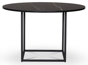 Sintorp runt matbord Ø115 cm - Svart marmor (Exklusivt laminat) - Svart marmorlaminat - Products - Möbler - Bord & matgrupp - Matbord & köksbord