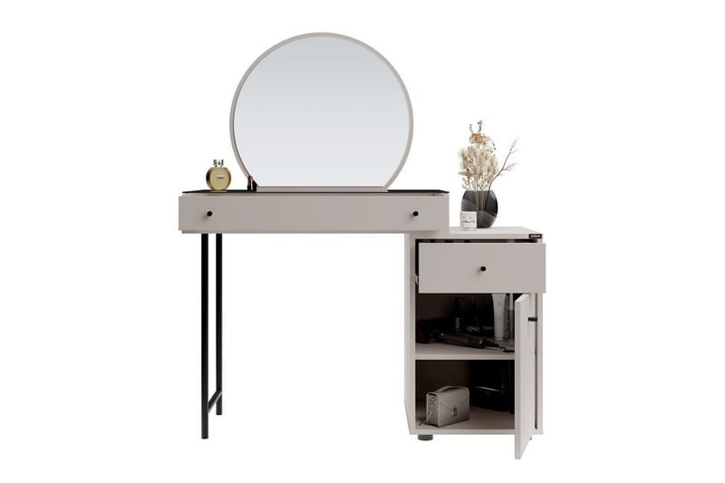 Sminkbord Sminkbord Dralen Mink Flerfärgad - Products - Möbler - Bord & matgrupp - Sminkbord & toalettbord