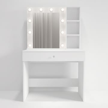 Darrowe Sminkbord 80x147x42,5 cm - Vit - Products - Möbler - Bord & matgrupp - Sminkbord & toalettbord