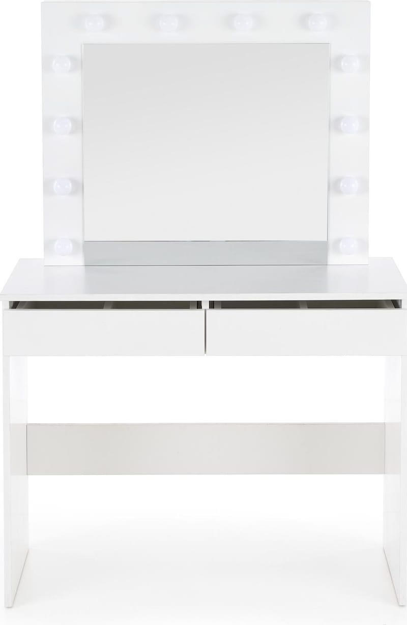 Facada vitt sminkbord med belysning 94 x 43 cm - Vit - Products - Möbler - Bord & matgrupp - Sminkbord & toalettbord