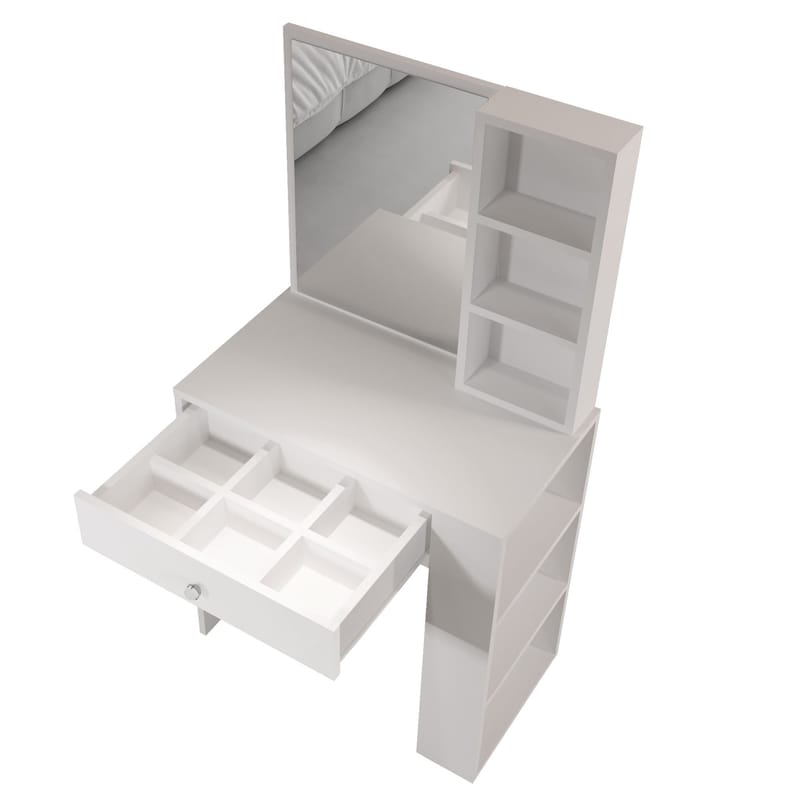 Gravo Sminkbord 69,4x135x40 cm - Vit - Products - Möbler - Bord & matgrupp - Sminkbord & toalettbord
