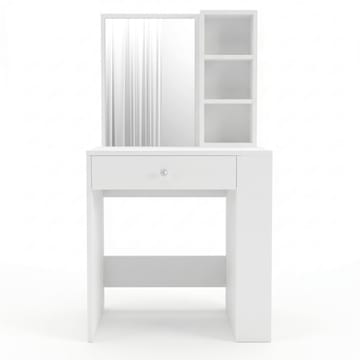 Gravo Sminkbord 69,4x135x40 cm - Vit - Products - Möbler - Bord & matgrupp - Sminkbord & toalettbord
