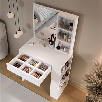 Gravo Sminkbord 69,4x135x40 cm - Vit - Products - Möbler - Bord & matgrupp - Sminkbord & toalettbord