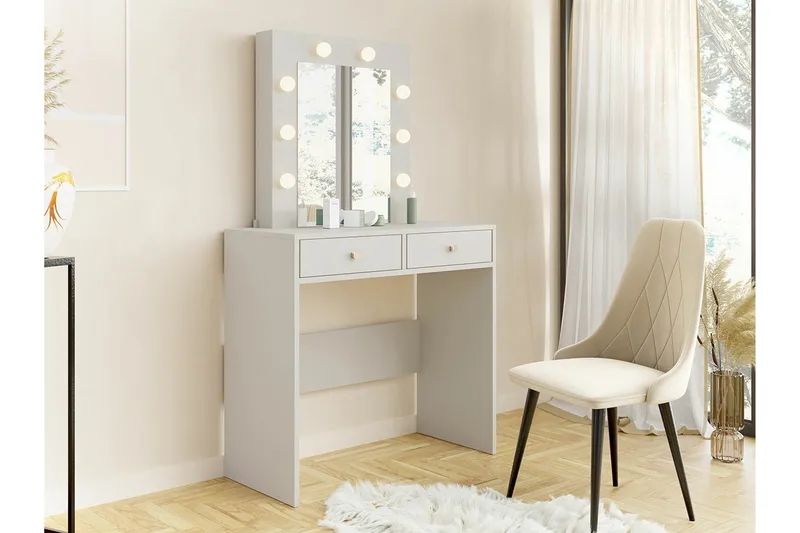 Scotsdale Sminkbord 80x40 cm - Cashmere - Products - Möbler - Bord & matgrupp - Sminkbord & toalettbord