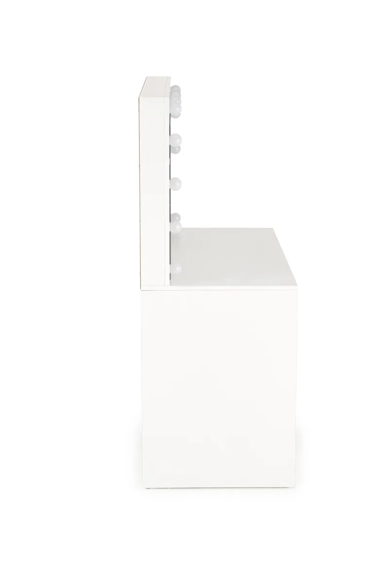 Sminkbord Facada med Spegel och Belysning - Vit - Products - Möbler - Bord & matgrupp - Sminkbord & toalettbord