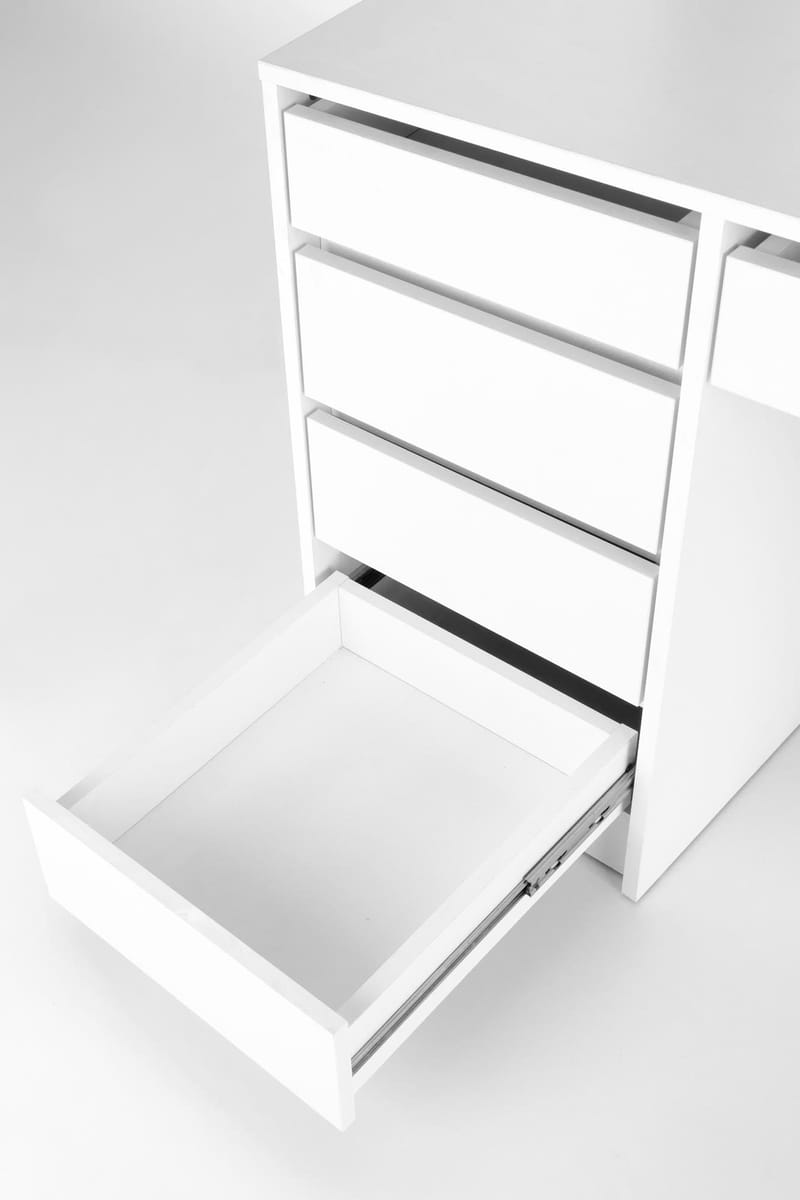 Sminkbord Facada med Spegel och Belysning - Vit - Products - Möbler - Bord & matgrupp - Sminkbord & toalettbord