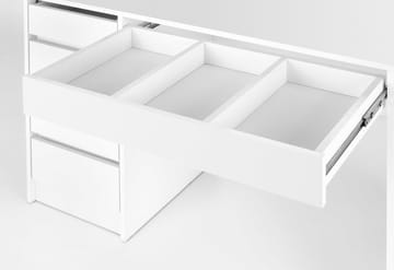 Sminkbord Facada med Spegel och Belysning - Vit - Products - Möbler - Bord & matgrupp - Sminkbord & toalettbord