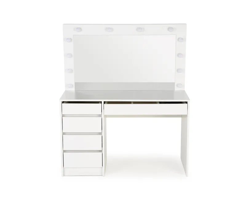 Sminkbord Facada med Spegel och Belysning - Vit - Products - Möbler - Bord & matgrupp - Sminkbord & toalettbord