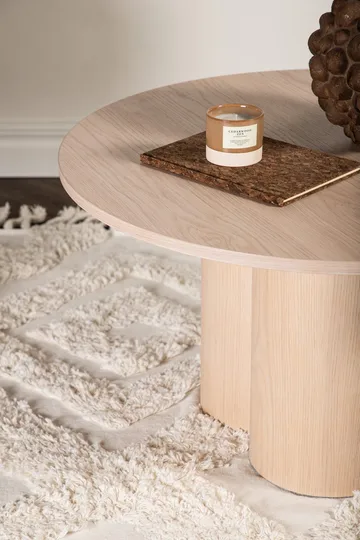Soffbord Ø80 cm whitewash - Olivia - Whitewash - Products - Möbler - Bord & matgrupp - Soffbord